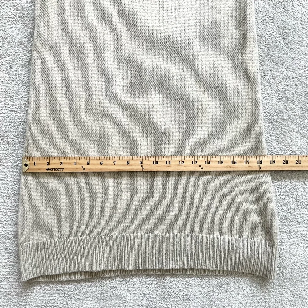 MADEWELL 100% MERINO WOOL Lace-Up Sweater-Dress Size Small Minimalist Chic - Picture 9 of 11